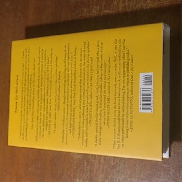 Yellowface by R.F. Kuang Hardcover Book - Picture 6 of 6